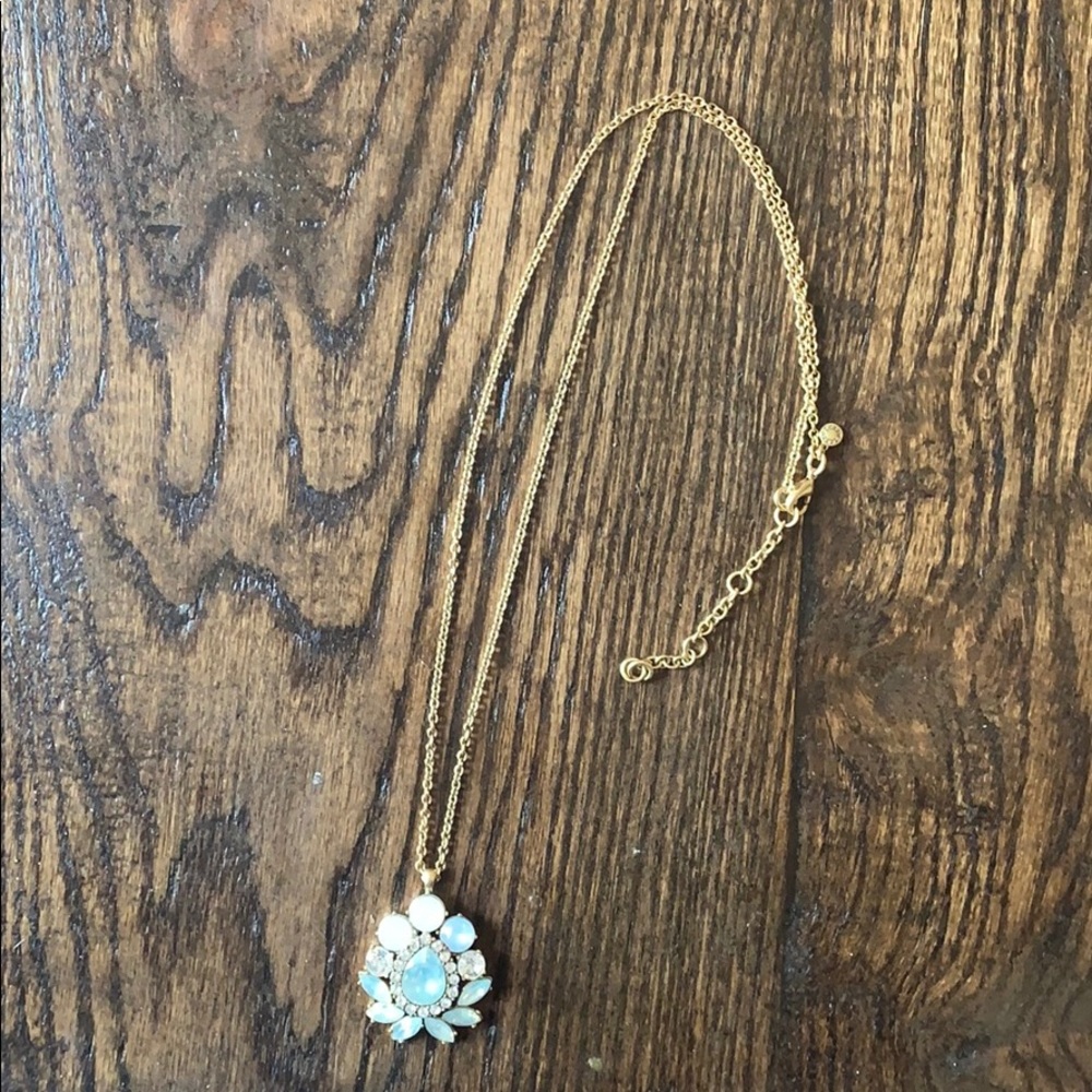 JCrew long chain pendant necklace